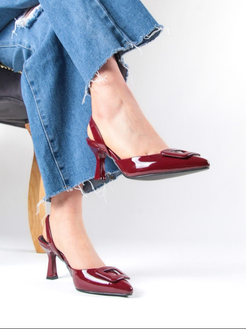 Tacones medio-bajos